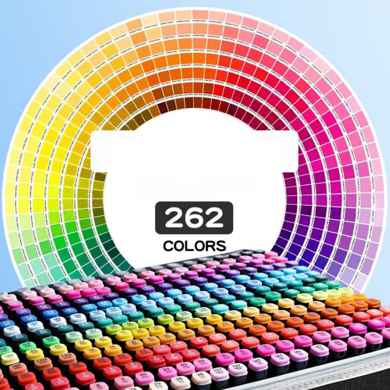 READY Isi 262 Spidol Warna Marker Spidol Dual Side Fine Art Marker Drawing Marker Twin Marker Spidol