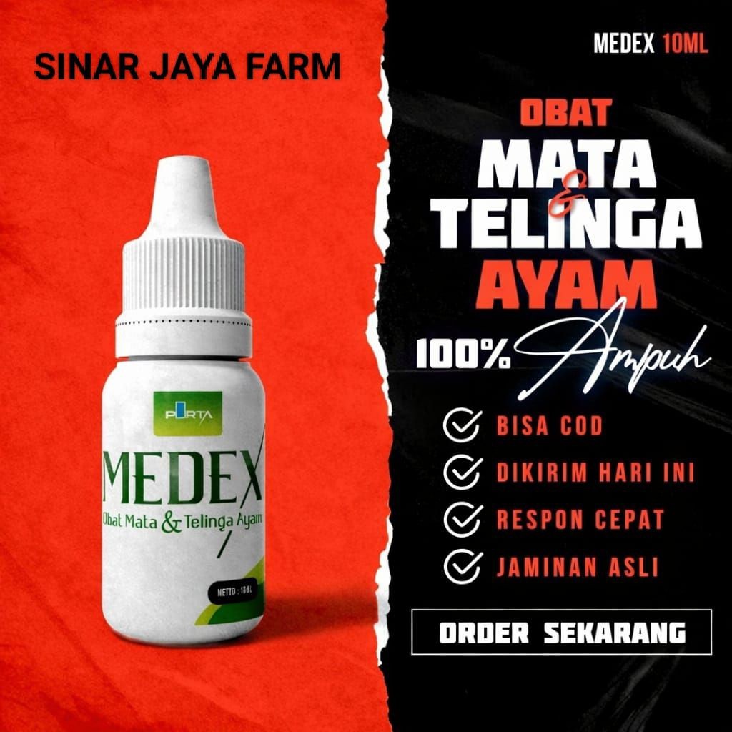 MEDEX - OBAT MATA AYAM BERBUSA dan TELINGA AYAM