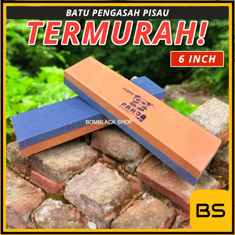 batu asahan pisau 6 inch 15 cm batu asah batu asah gerinda batu asah pisau
