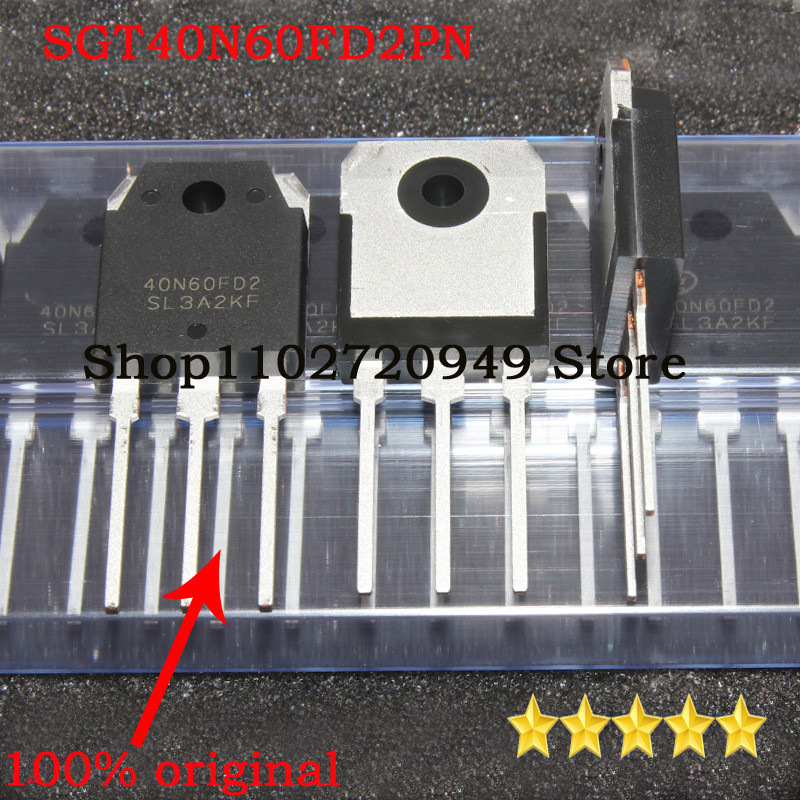 10-50PCS SGT40N60FD2PN SGT40N60FD2 40N60FD2 TO-3P IGBT tube/module 100%New Original