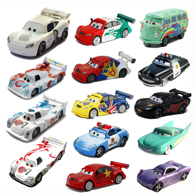 1:55 sney Pixar Cars  limited etion Jobs McQueen police car Ice snow version Japan Sally police Car 