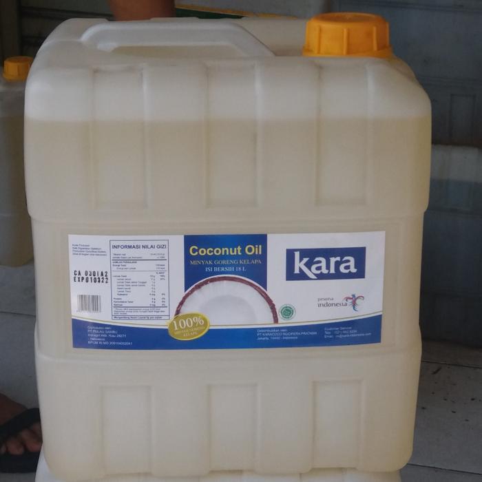 Minyak goreng kelapa KARA 18liter