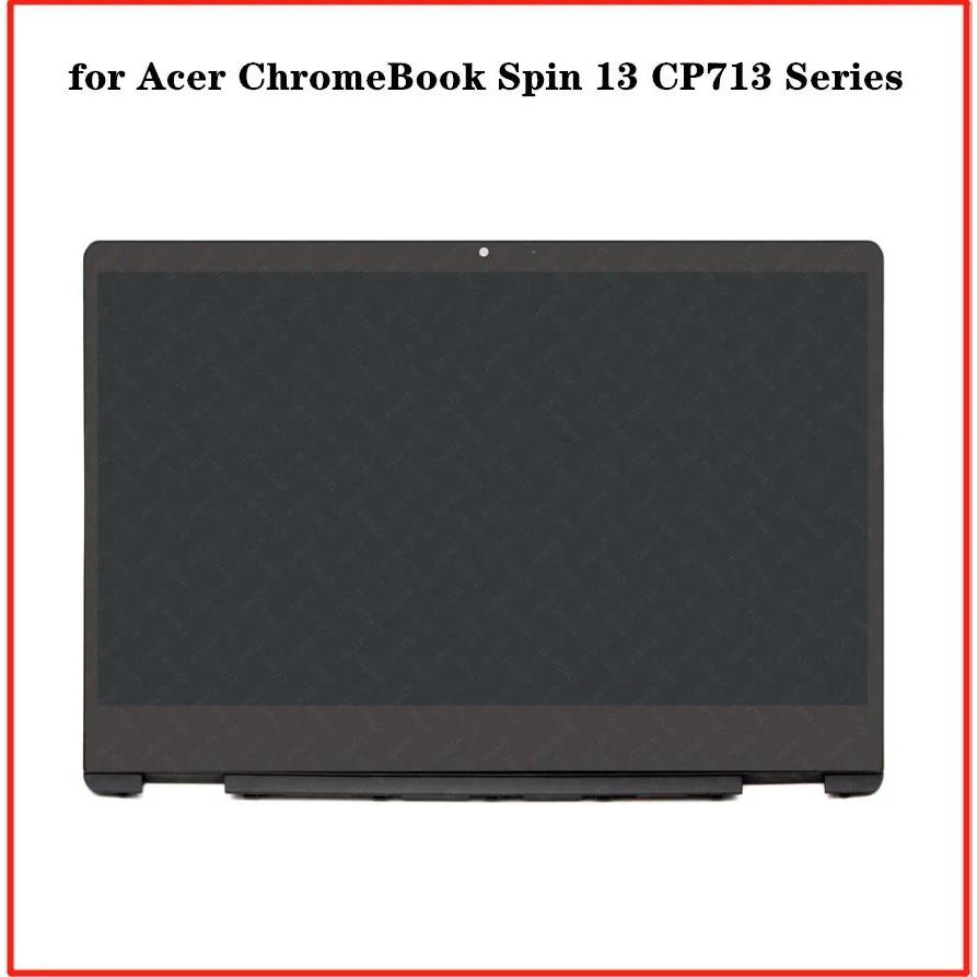 13.5 inch for Acer ChromeBook Spin 13 CP713 Series LCD Screen Assembly Replacement IPS EDP 40 p QHD 