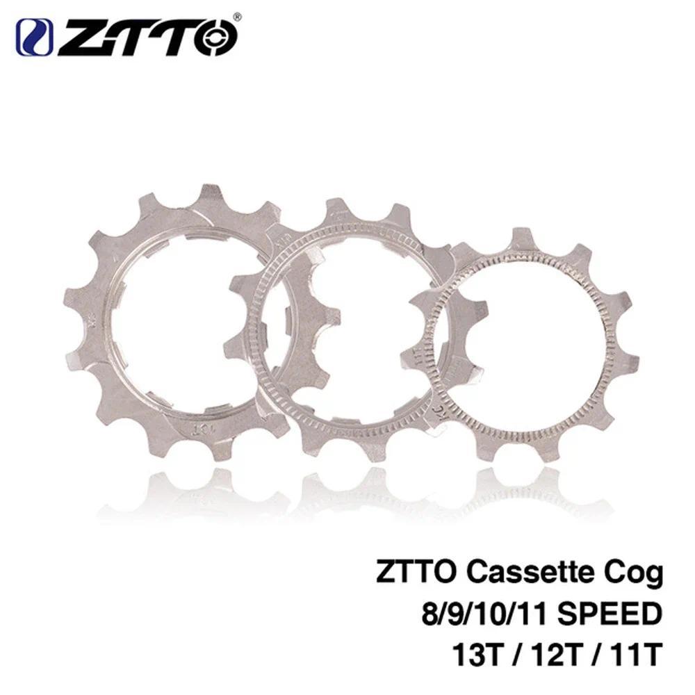ZTTO 1PCS MTB Bike Freewheel Cog 8 9 10 11 Speed 11T 12T 13T Bicycle Cassette Sprockets Accessories 