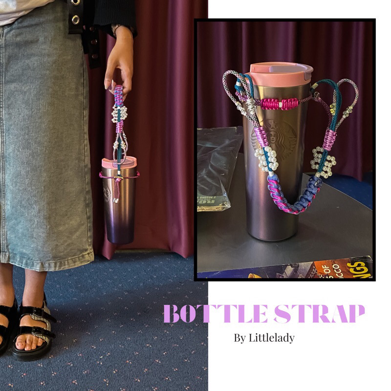 Tali Botol Minum| Bottle Strap Paracord | Strap Tumblr | Strap Corkcicle | Corkcicle | Bylittlelady