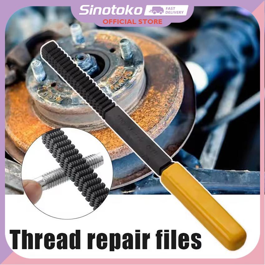 Kikir Pengasah Drat Baja Untuk Otomotif – Panjang Badan 75mm, Kekasaran Gigi Sedang