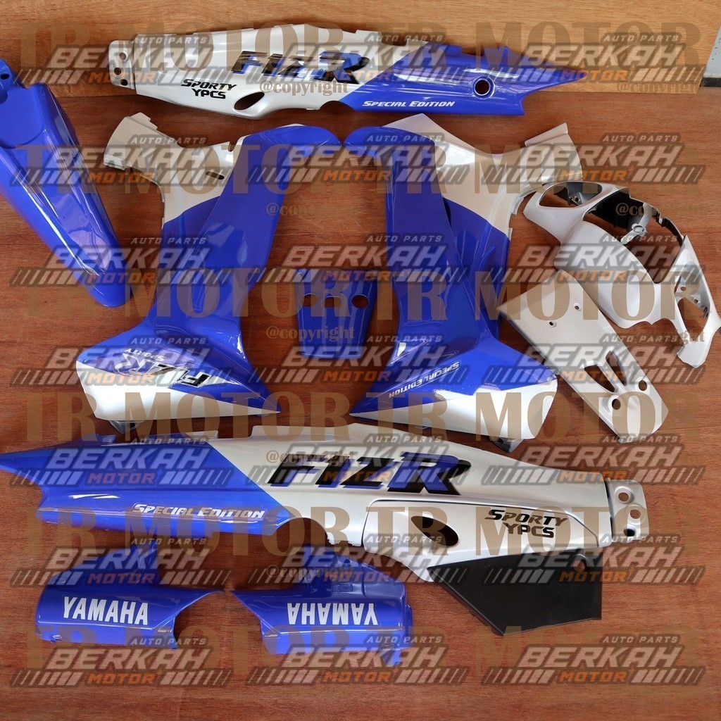 COD - Cover Body Fizr Full Set Malboro Biru - Bahan Plastik ABS Tebal