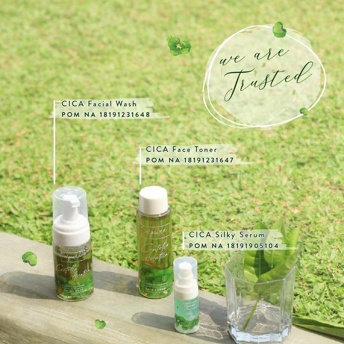 PAKET WAJAH NPURE Centella Asiatica CICA SERIES ACNE JERAWAT