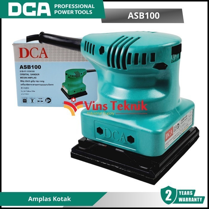DCA ASB100 Mesin amplas orbital sander DCA ASB 100