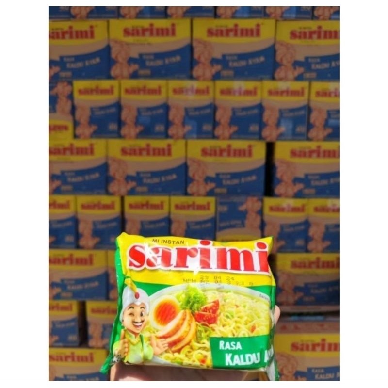 Sarimi Kaldu Ayam Mie Instan 70gr 1Dus isi 40pcs | Mie Kuah Sarimi Kaldu Ayam | Mie Sakura Goreng | 