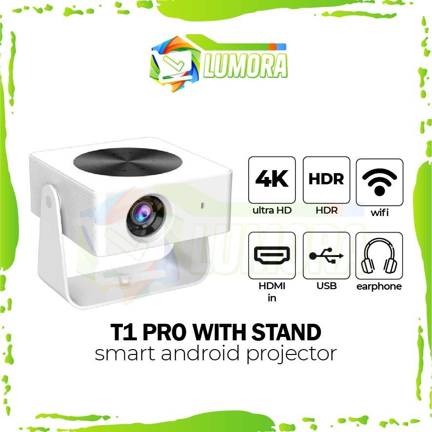 Proyektor T1 PRO Mini Smart 4K Portable
