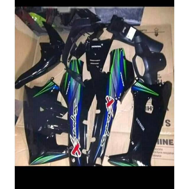 Cover body full set Supra x lama 2002 2004 +striping