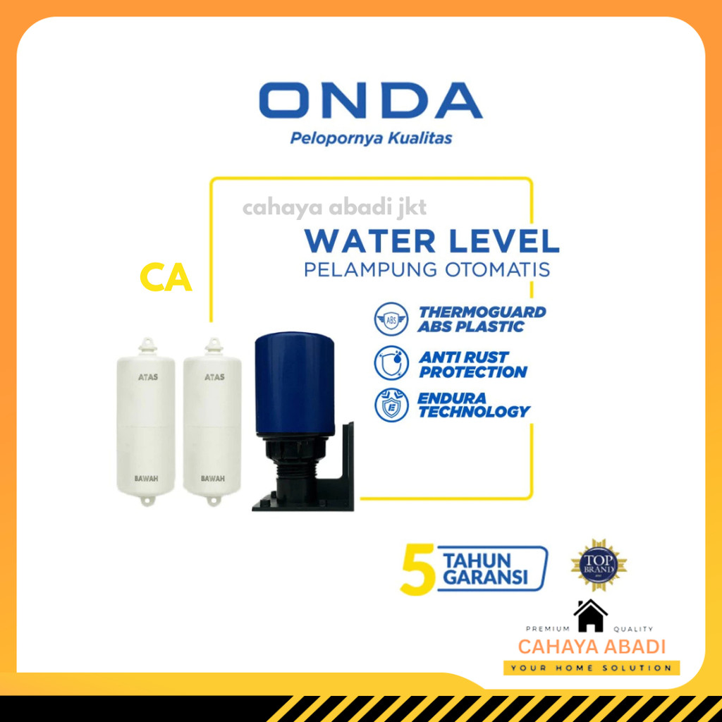 Pelampung Radar ONDA/Otomatis Radar Toren Air/Tandon Level Switch ONDA