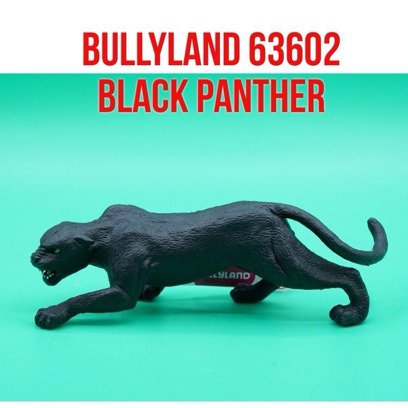 Bullyland 63602 Black Panther Macan Kumbang Hitam Macan Tutul Panthera Pardus Jaguar Hitam  | Mainan
