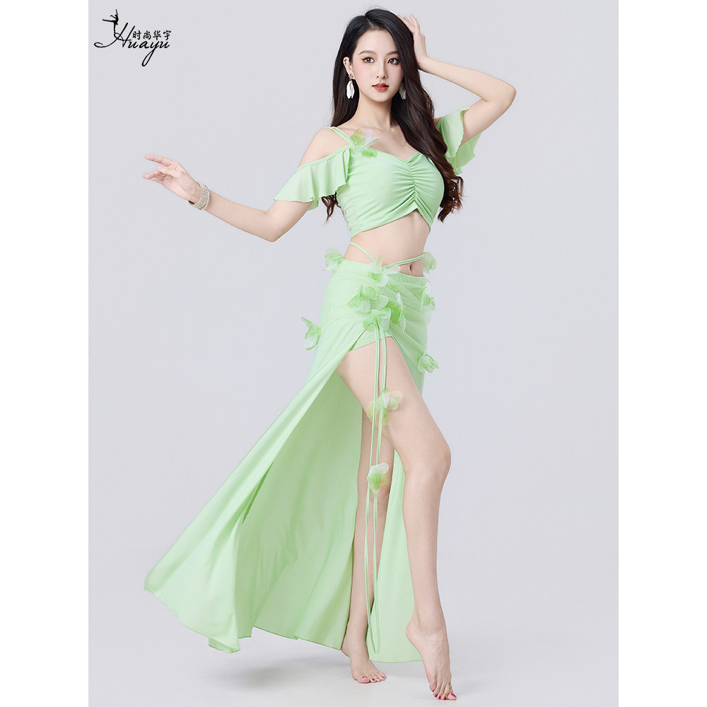 Belly Dance Costume2025New Fairy Sexy Sequin Oriental Dance Performance Set Practice Outfit Performa