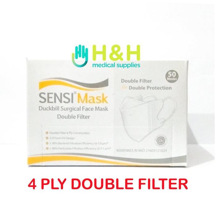 Masker Sensi Duckbill / Masker Sensi / Masker Duckbill Sensi - Dewasa