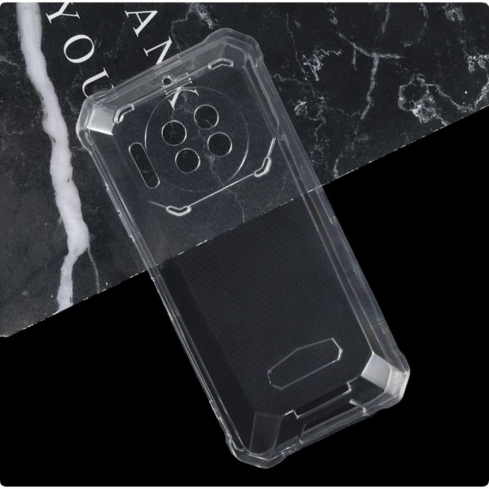 Soft Silicone Black Case For Oukitel WP19 6.8" TPU Bumper Case For OukitelWP19 WP 19 WP19 Pro Phone 