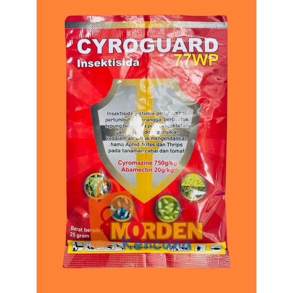 Insektisida CYROGUARD 77WP  isi 25gr dari INDAH PERKASA UTAMA MK