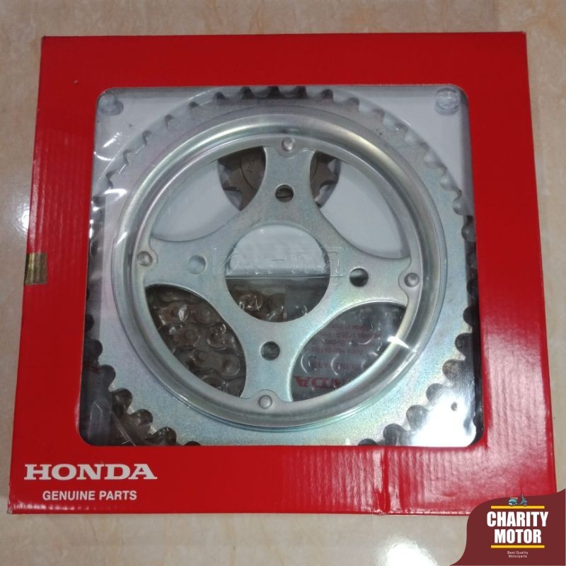 GEAR GIR RANTAI SET KCJ TIGER LAMA NEW REVO ORIGINAL ORI ASLI HONDA AHM 06401-KCJ-691