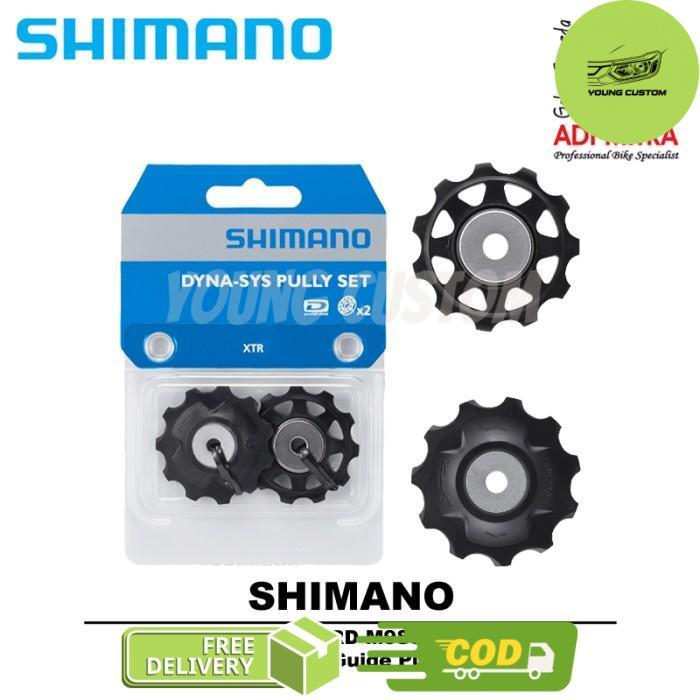 Shimano XTR RD-M980 Tension and Guide Pulley Set - Spesifikasi -young