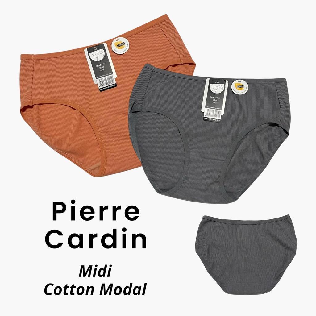 Pierre Cardin PC7310 Panty Mid Waist Bahan Katun Modal Size M