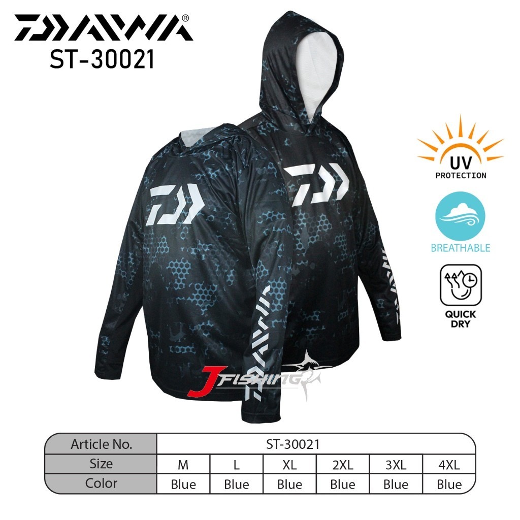 Baju Jersey Daiwa ST-30021 | Jersey Daiwa | Kaos Daiwa | Original Distributor