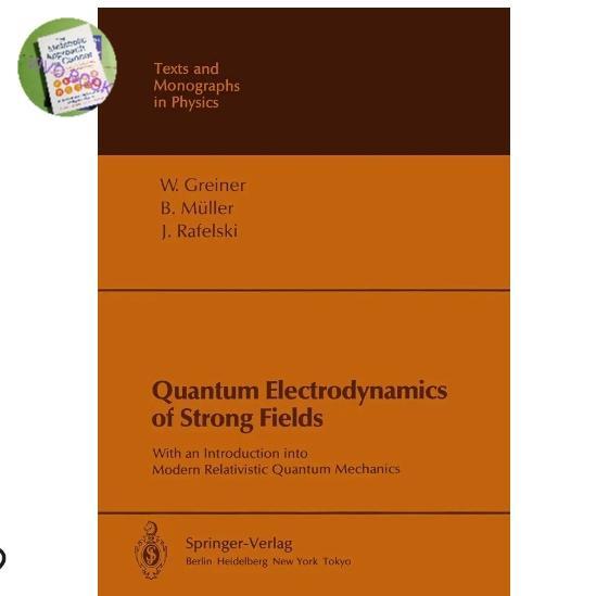 Buku Quantum electrodynamics of strong fields