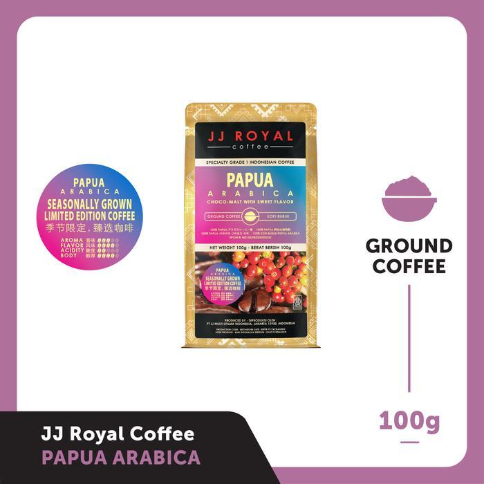 NEW- Sale-[ Minuman Instan ] Coffee/Kopi JJ Royal Papua Arabica - Ground Bag 100gr