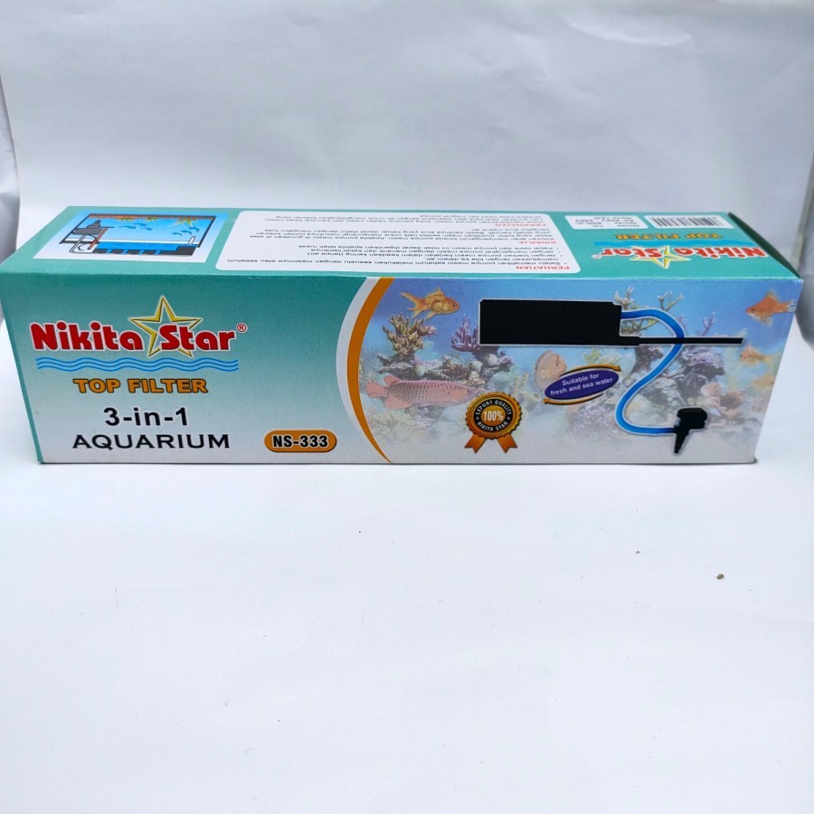 Terlaris Readynikita star box top filter atas ns-333 ns333 ns 333 aquarium aquascape lengkap