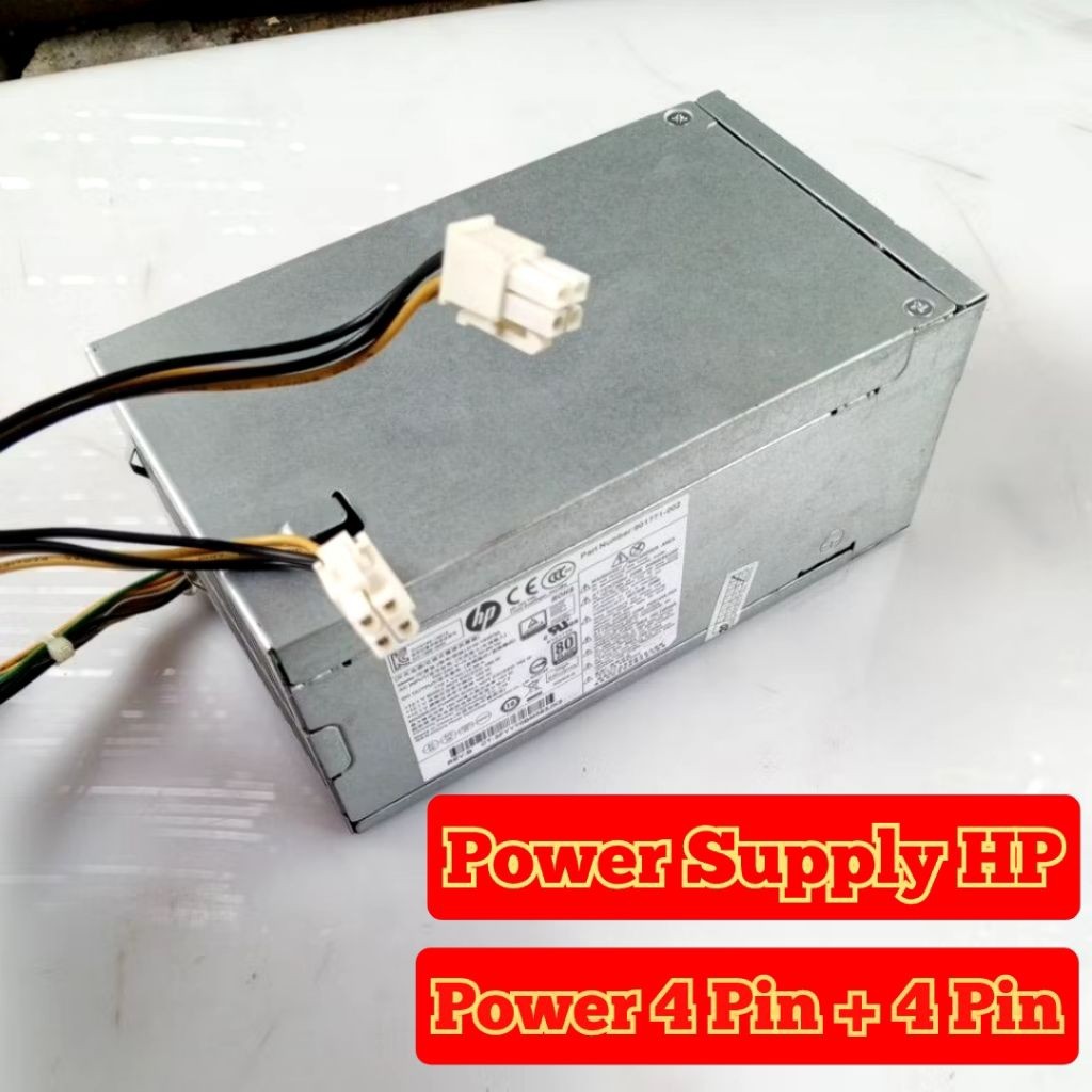 Jual PSU Power Supply HP 280 600 400 800 288 680 PRO G3 G4 G6 - Psu Hp pro 4 pin + 4 pin murah