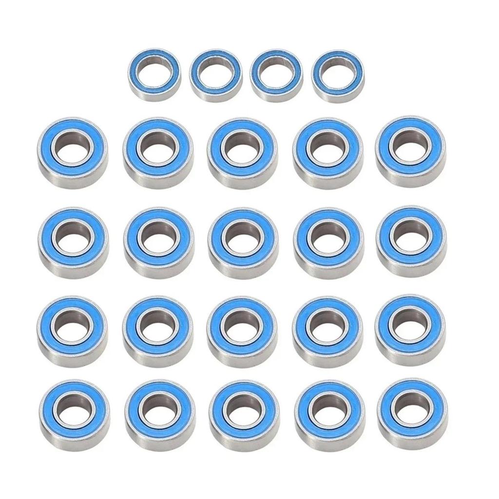24pcs Sealed Bearing Kit for Tamiya Blackfoot Monster Beetle Fast Attack Mud Blaster - RC Car Upgrad