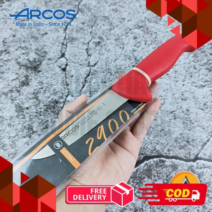 Pisau boning knife arcos 13 cm original  294422 - Merah -alca