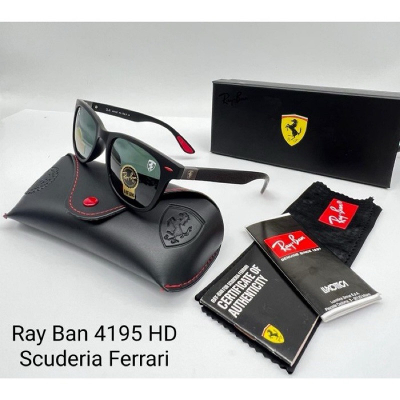 kacamata liteforce ferrari rayban 4195 Lensa Kaca HIQH QUALITY PRODUCT