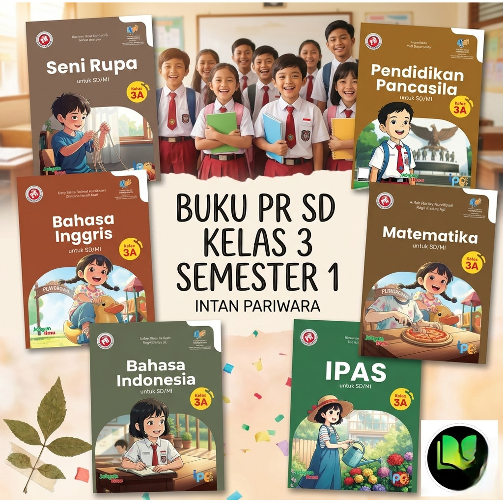 Buku Pr Lks Sd  Kelas 3 Semeester 1&2 Intan pariwara Terbaru