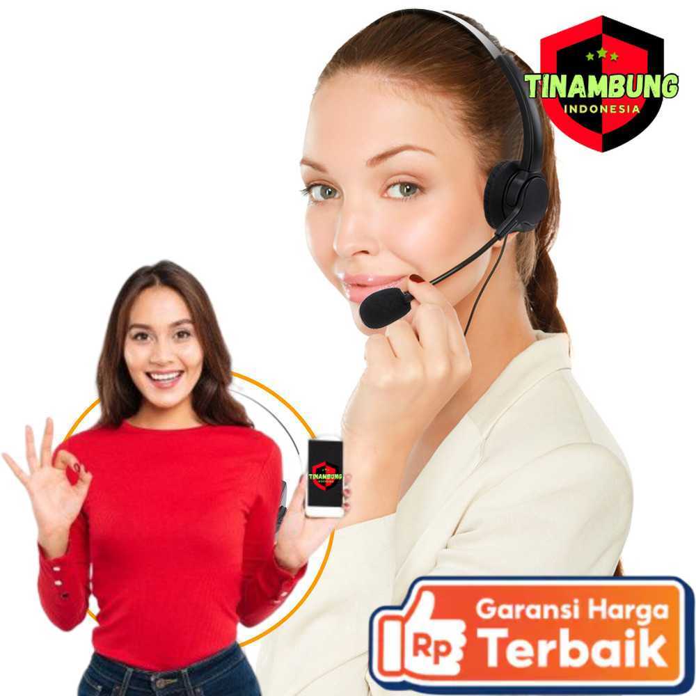 Voicejoy Telephone Desk HT800 with Headphone Call Center VH500