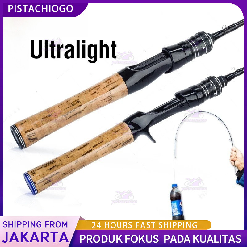 Spinning Baitcasting Casting Fishing Rod Fishing Pole Joran simanalagi Pancing Bahan Ultra Ringan Pa