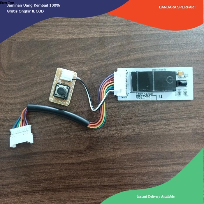 PCB Modul Sensor Remote AC LG Dual Inverter Dengan Kabel