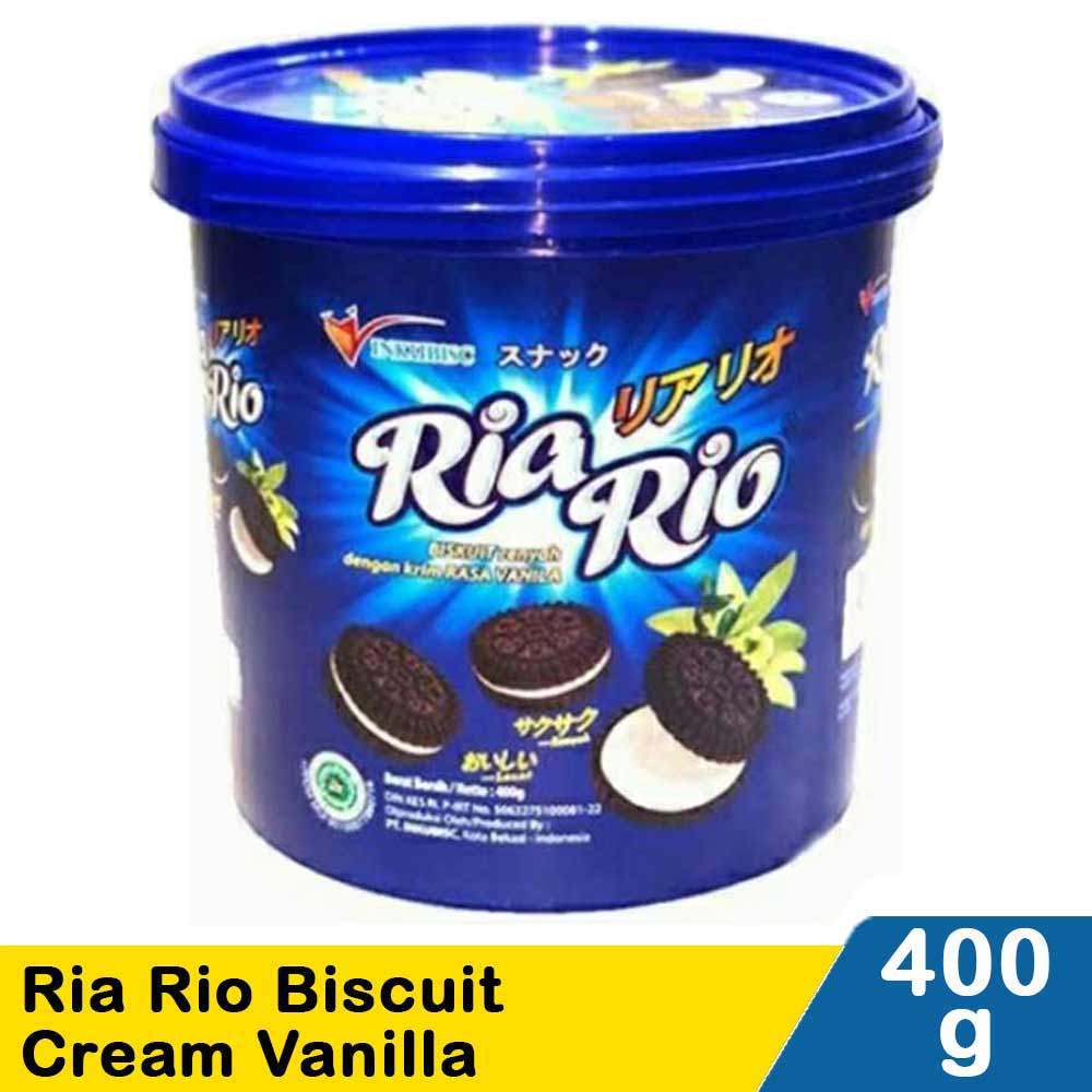 INKUBISC RIA RIO BISCUIT CREAM VANILLA 400g