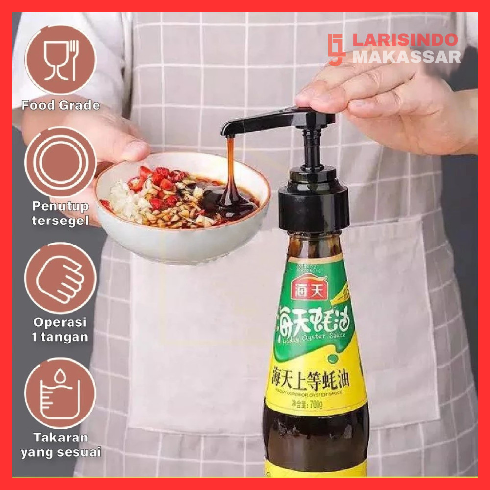 Pompa Botol Sirup Serbaguna 10ml | Pump Syrup | Pompa Sirup | Sirup MONALLI Pump