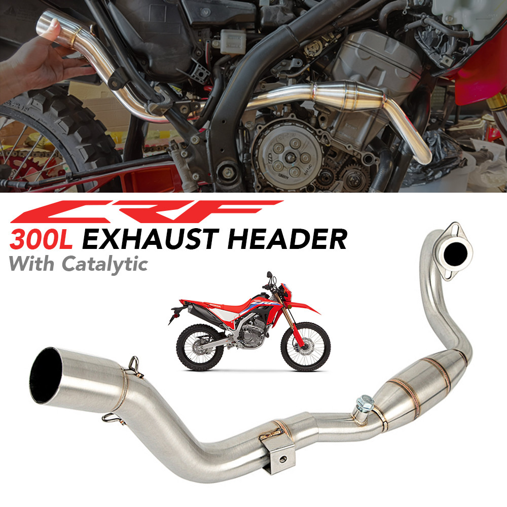 Ak Off-road motorcycle exhaust pipe series for CRF250 CRF300 RALLY CRF150 T158 Full exhaust pipe sys