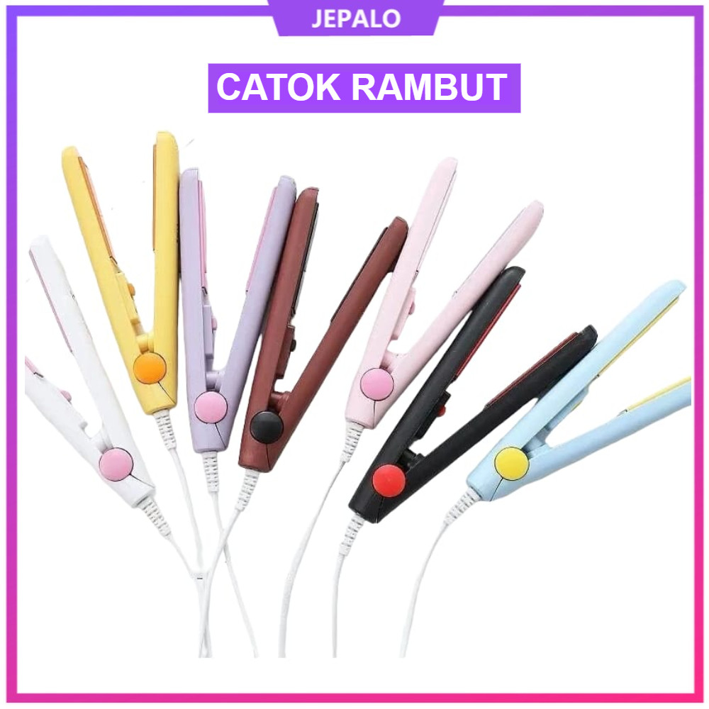 Catok Mini Karakter /  Catok Curly Karakter / Catok pelurus rambut / Catokan Mini Lurus Curly Karakt