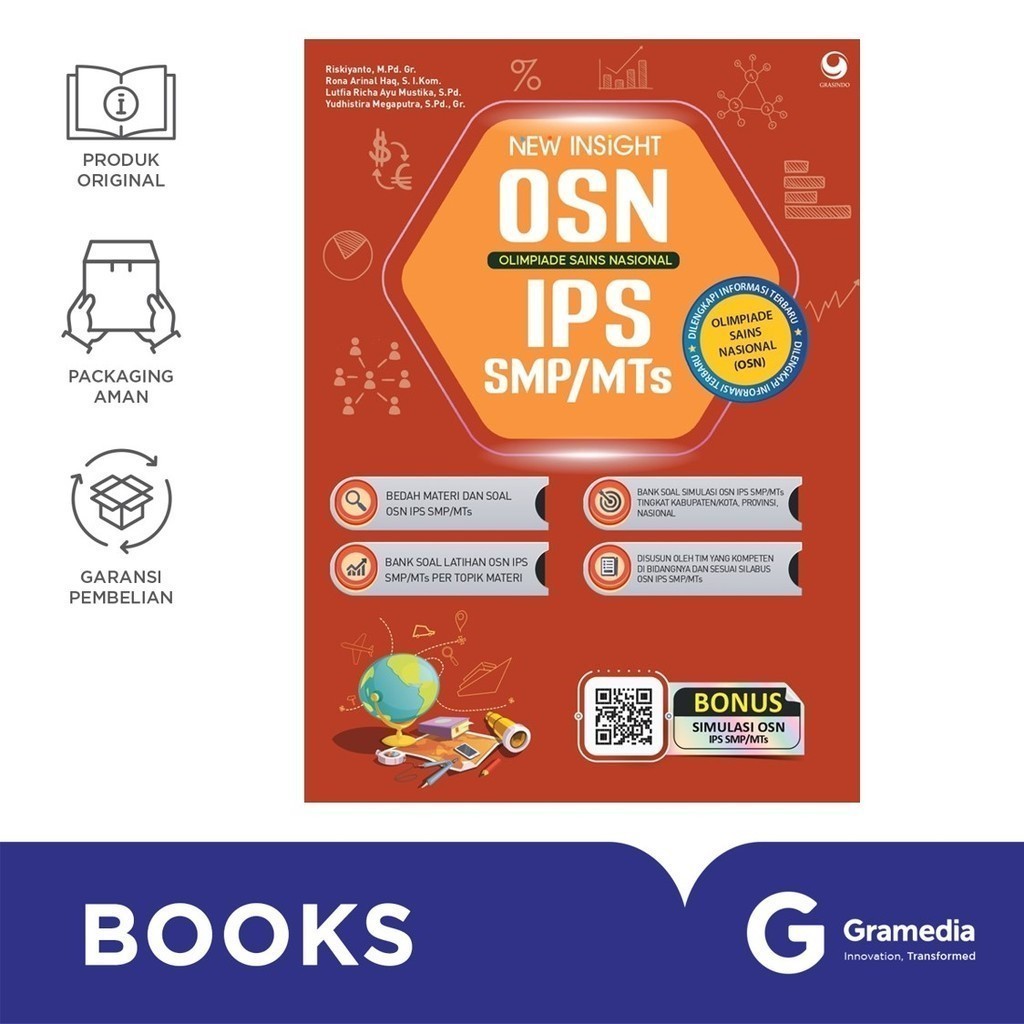 Gramedia Surabaya - New Insight Olimpiade Sains Nasional (Osn) Ips Smp/Mts