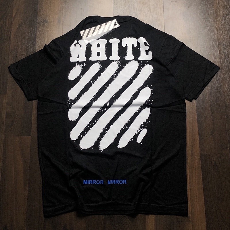 KAOS OFF WHITE - SPRAY / BAJU OFF WHITE / MIRROR ORIGINAL TSHIRT HYPEBEAST