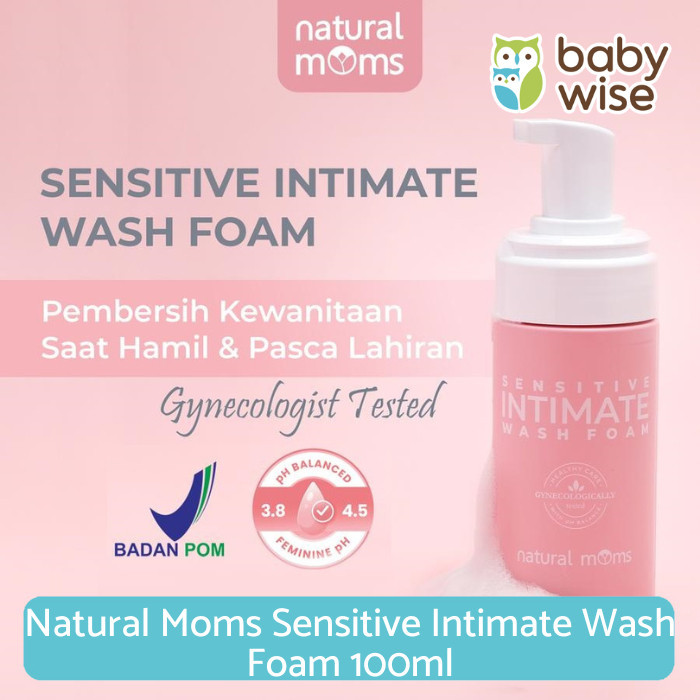 Natural Moms Sensitive Intimate Wash Foam 100ml