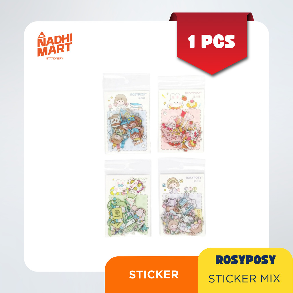 PAKET STIKER LUCU / STIKER LUCU ROSYPOSY STIKER VIRAL STIKER ANAK