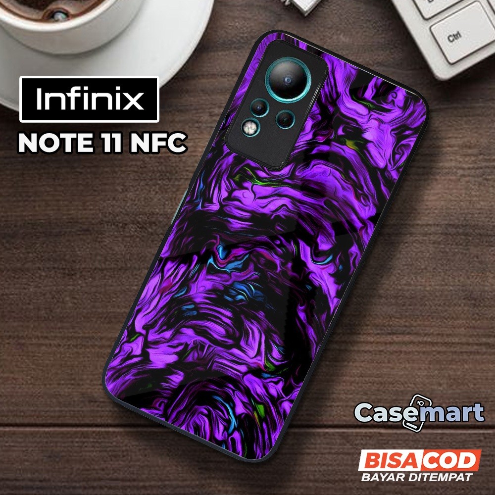 Case INFINIX NOTE 11 NFC Casing INFINIX NOTE 11 NFC Casemart [ABST] Case Glossy Case Aesthetic Custo