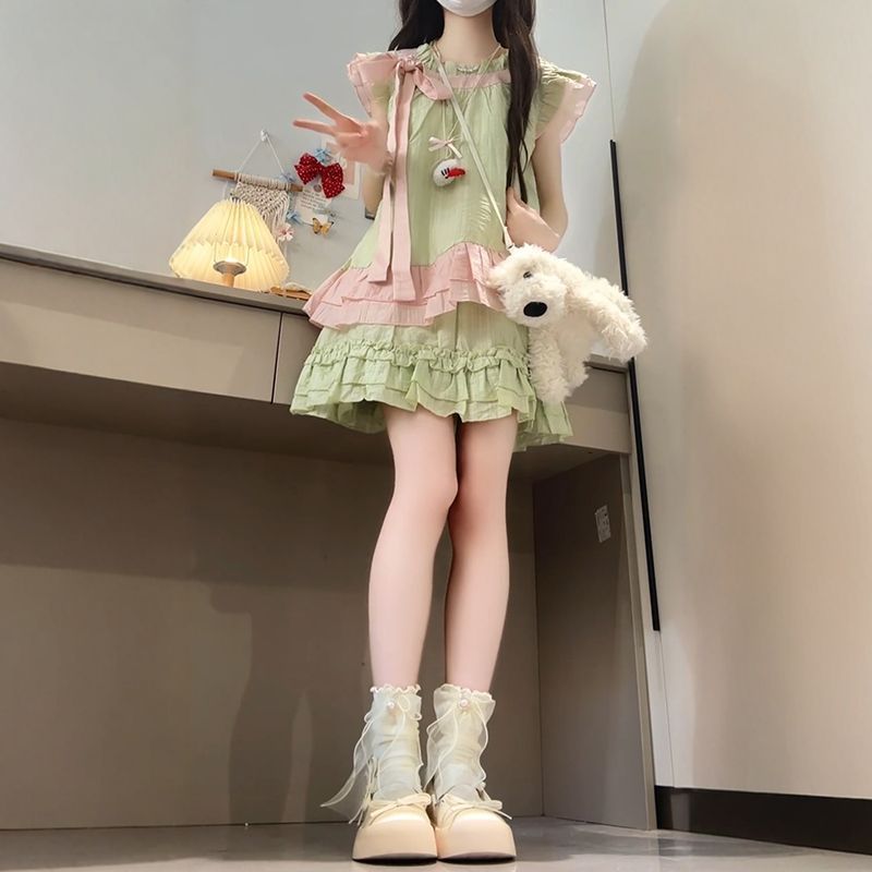 [COD]Gaun unik dan cantik untuk anak perempuan.