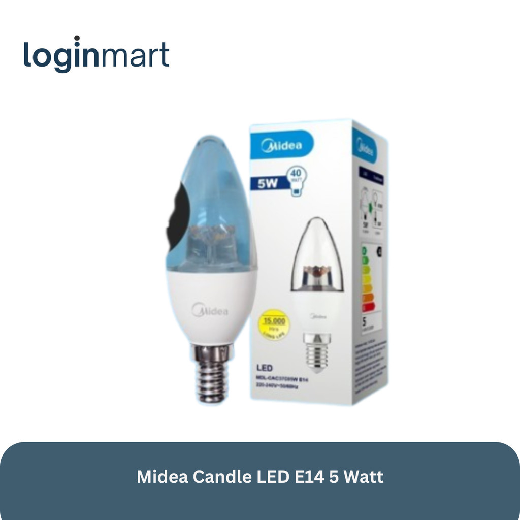 Midea Candle LED E14 5 Watt