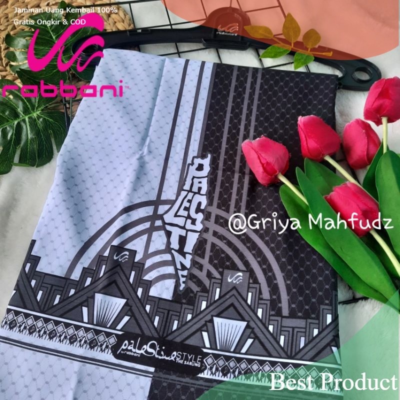 Sarung rabbani sarung zanki 2 sarung palestine series 100% original produk rabbani palestine series 
