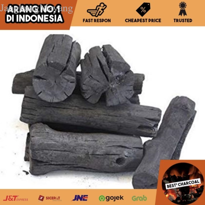 A Arang kayu bakau premium panggang media tanam kopi joss murah